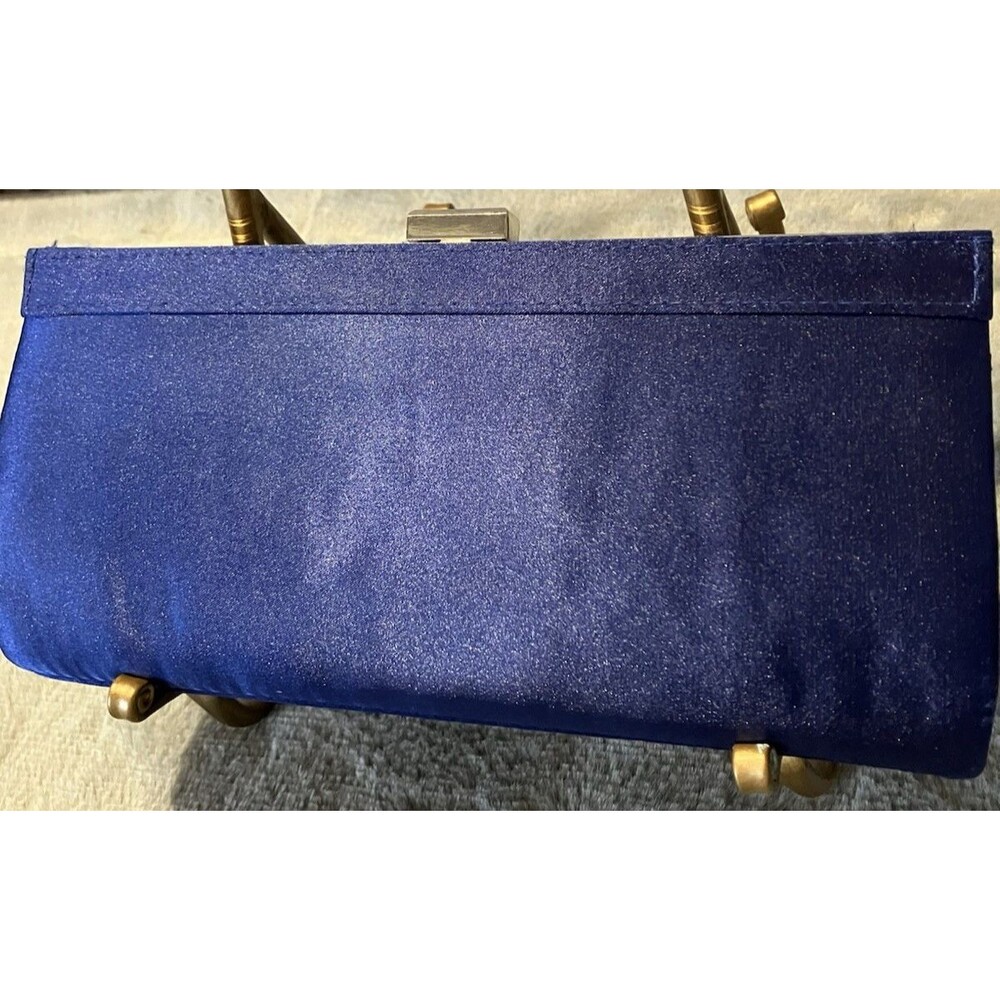 Camille La Vie Clutch Purse Royal Blue with Rhinestones NWOT - Picture 8 of 8